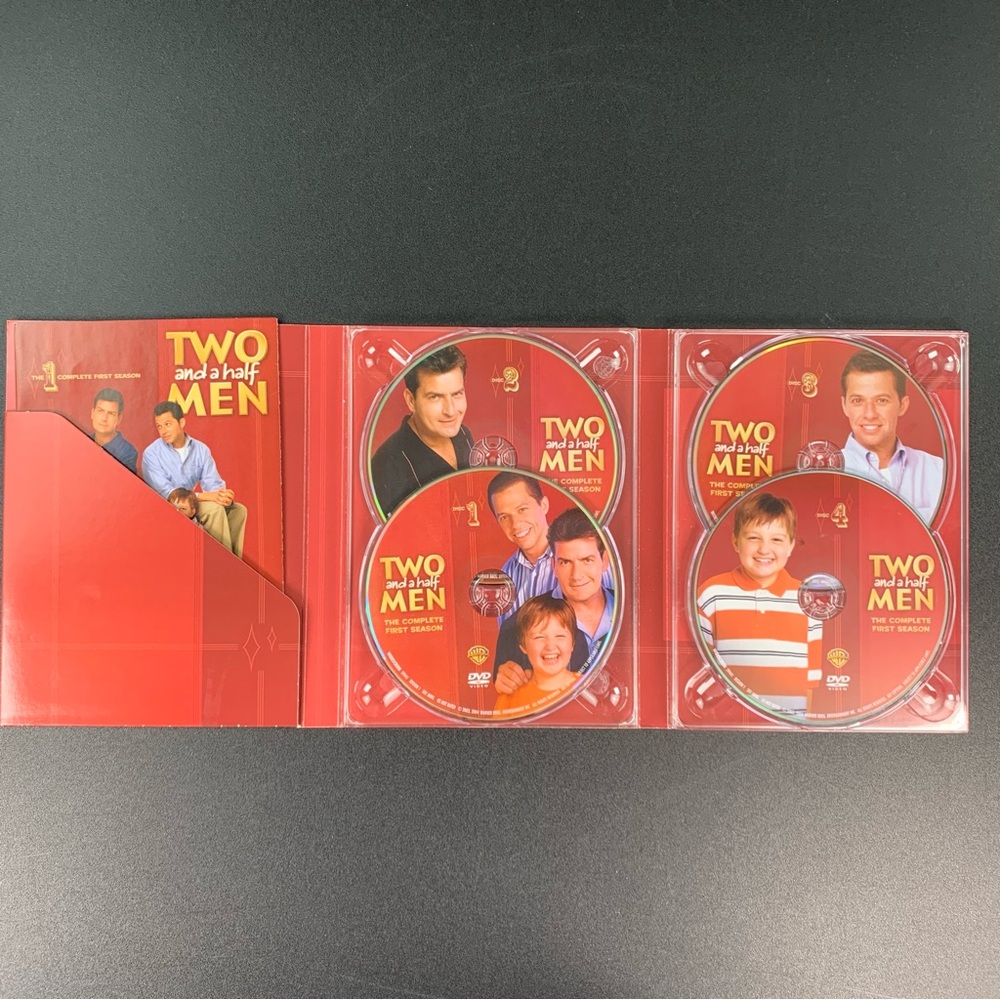 Two and a Half Men Complete Seasons 1 and 2 DVD Bundle Set. - Picture 4 of 16